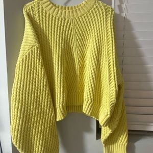 chunky knit H&M sweater